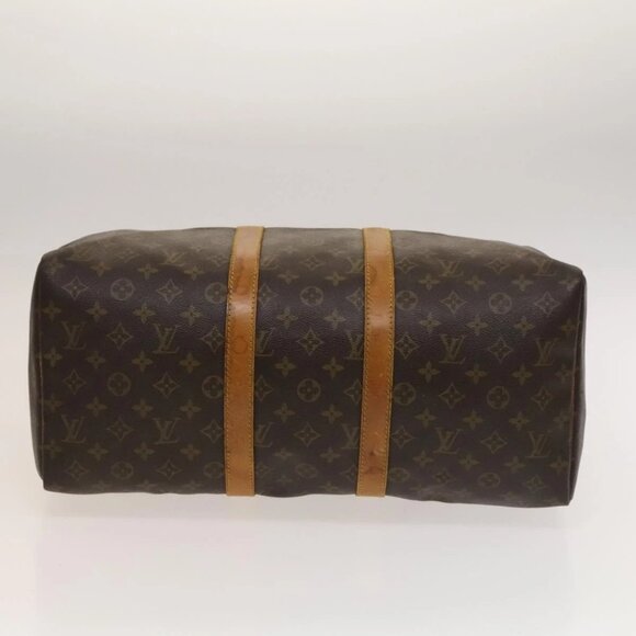 LOUIS VUITTON Monogram Keepall 45 Boston Bag M41428 LV Auth 134772 - Picture 6 of 16